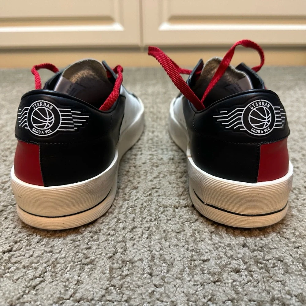 Golden Goose Stardan - Size 44 - excellent condition Black, Red & White Sneakers - Picture 7 of 11
